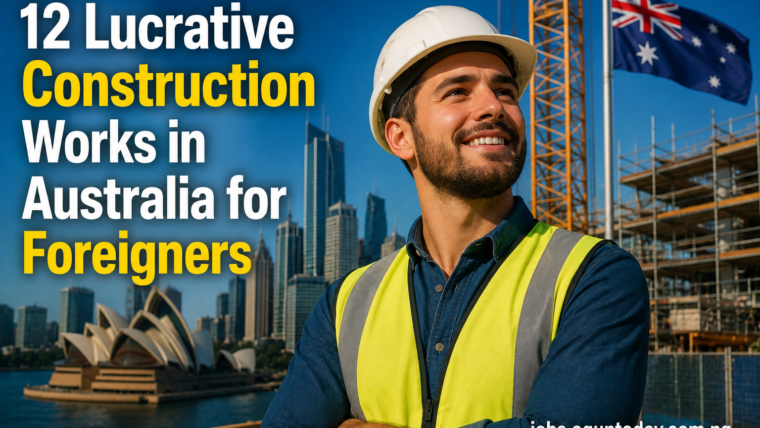 12 Lucrative Construction Works in Australia for Foreigners