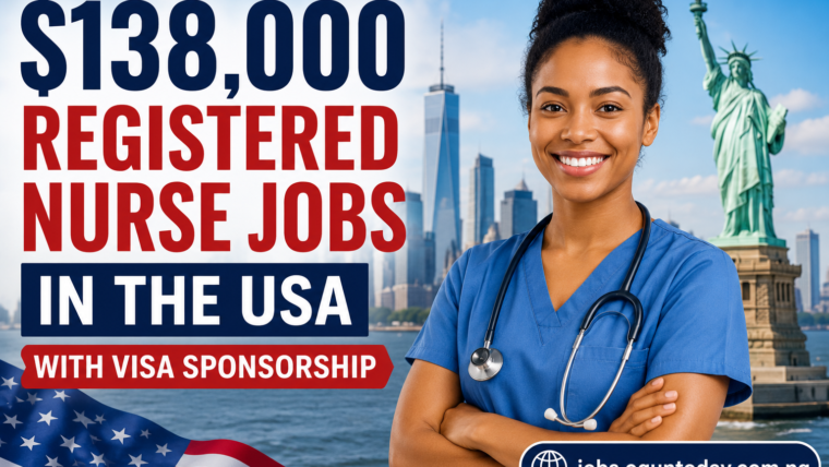 $138,000 Registered Nurse Jobs in the USA with Visa Sponsorship