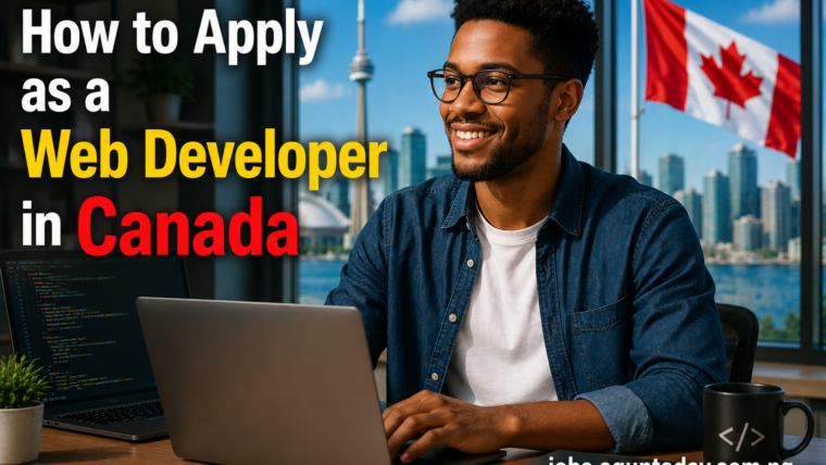 How to Apply as a Web Developer in Canada