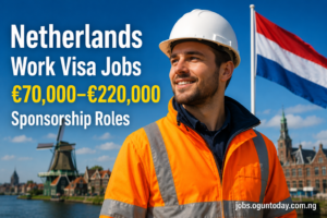 Netherlands Work Visa Jobs €70,000–€220,000 Sponsorship Roles